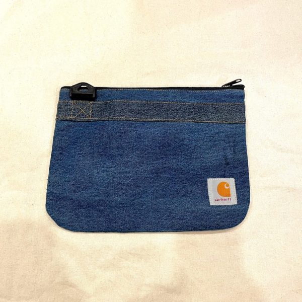 Carhartt 改製斜背包(剩牛仔色)：圖片 5
