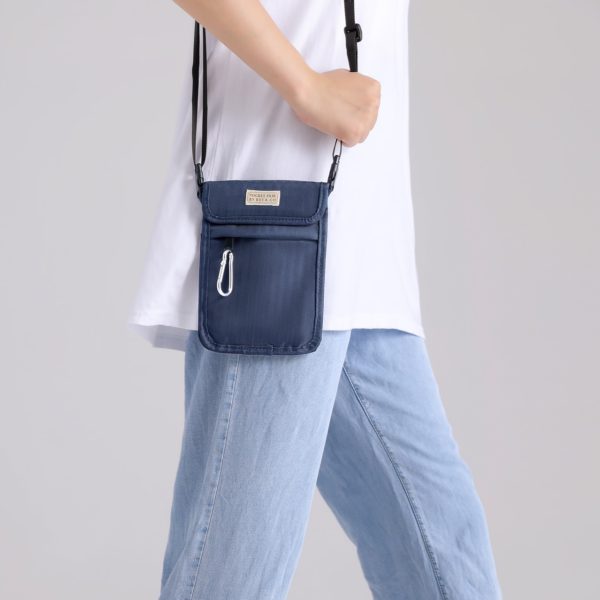 RECA 【POCKET PAIR】HINOKI 磁吸斜背扁包：圖片 2