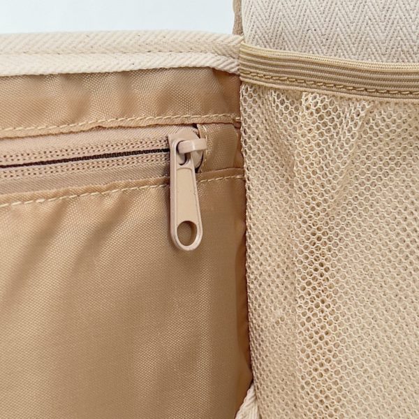 甜約翰 x RECA聯名【POCKET PAIR】機能磁鐵多用包 多夾層刺繡LOGO：圖片 5