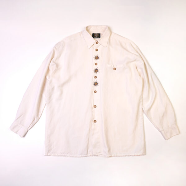 Tyrolean Shirt 提洛爾襯衫 繡花 長袖