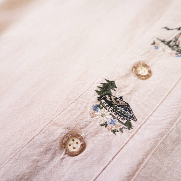 COUNTRY STYLE Tyrolean Shirt 提洛爾襯衫 鄉村 長袖：圖片 5