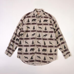 WOOLRICH 聖誕樹 熊 麋鹿 長袖 動物襯衫