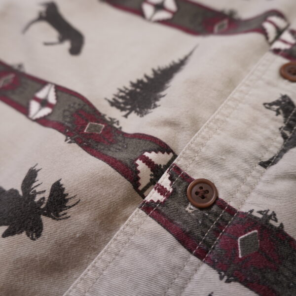 WOOLRICH 聖誕樹 熊 麋鹿 長袖 動物襯衫：圖片 4