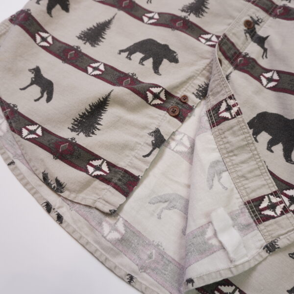 WOOLRICH 聖誕樹 熊 麋鹿 長袖 動物襯衫：圖片 6