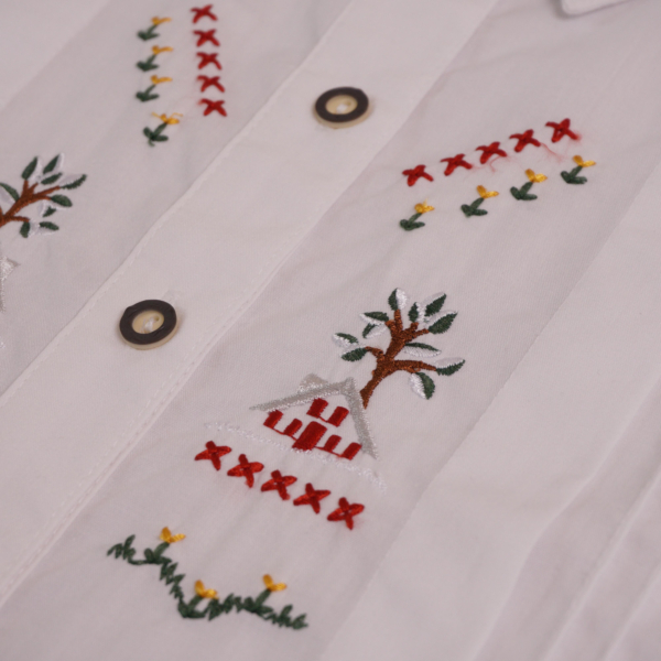 有関 ABOUT 古著/選物 ☞ C & A 刺繡 Tyrolean Shirt 提洛爾襯衫：圖片 3