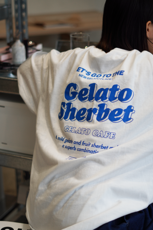 【 有関選物 】Gelato Sherbet 美式文字tee：圖片 3